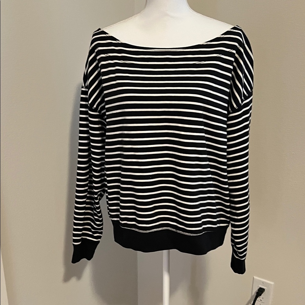 American Eagle Outfitters Monochrome Striped Knit